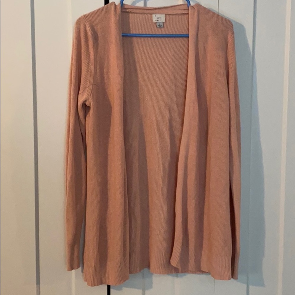 Pink A New Day cardigan never worn!